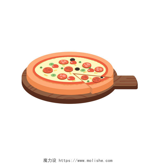 美食披萨